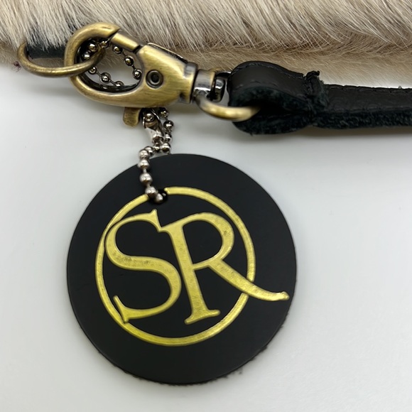 Seam Reap The "Derby" Large Clutch in natural cowhide. Like new - Picture 4 of 14